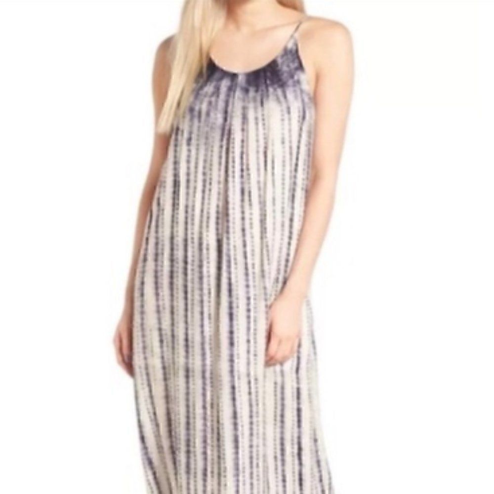 One Clothing Tie Dye Sleeveless Maxi Dress